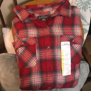 Brand New Women’s Eddie Bauer Flannel